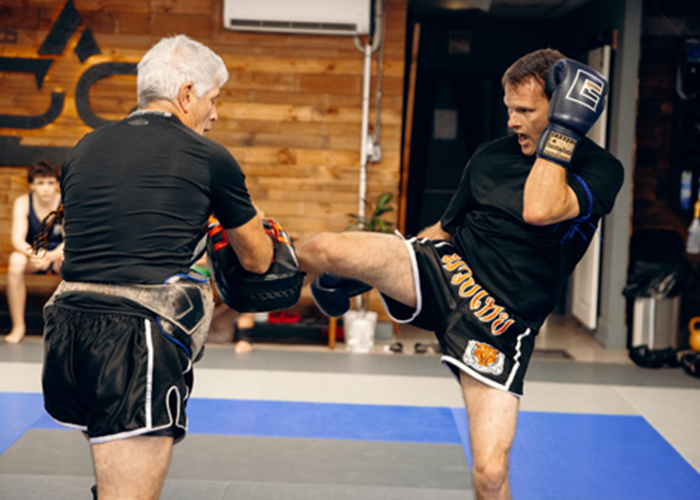 Professional Muay Thai training